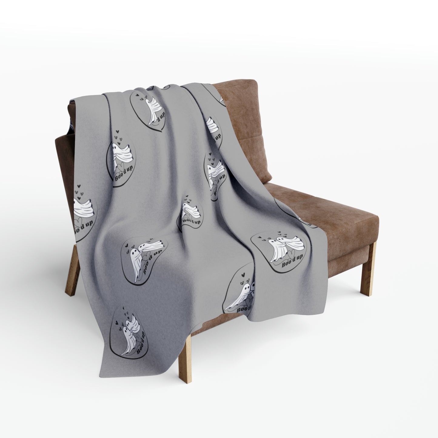 Bood Up Grey - Arctic Fleece Blanket