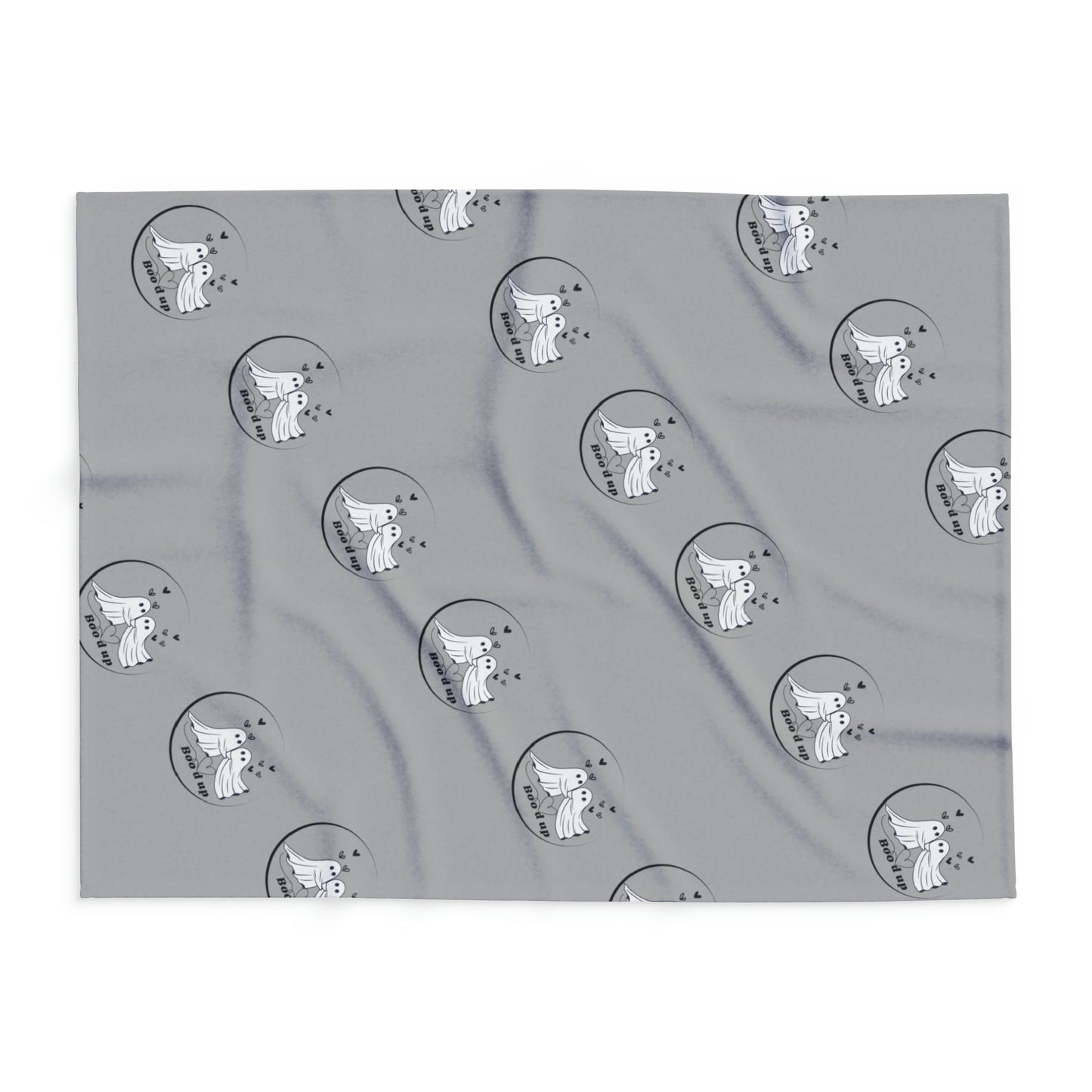 Bood Up Grey - Arctic Fleece Blanket