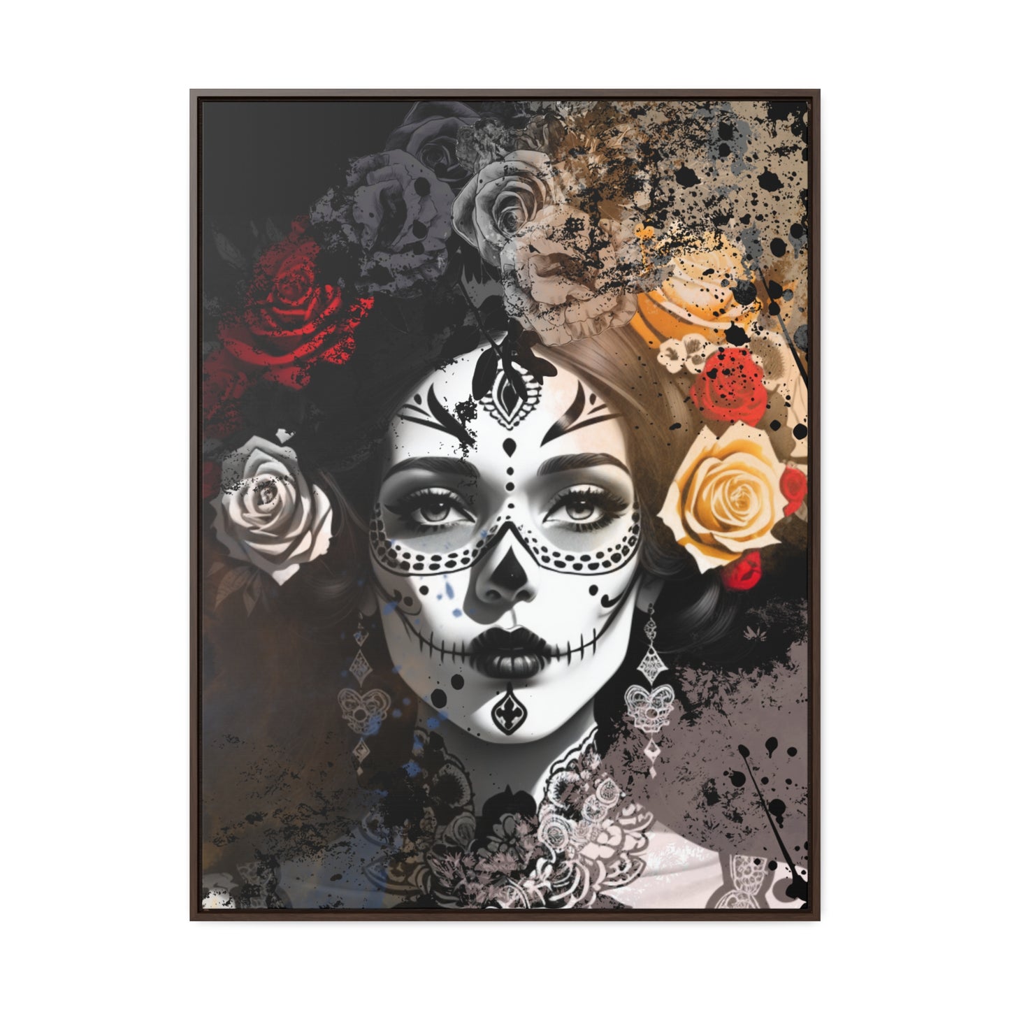 Till Death Bride - Canvas With Frame