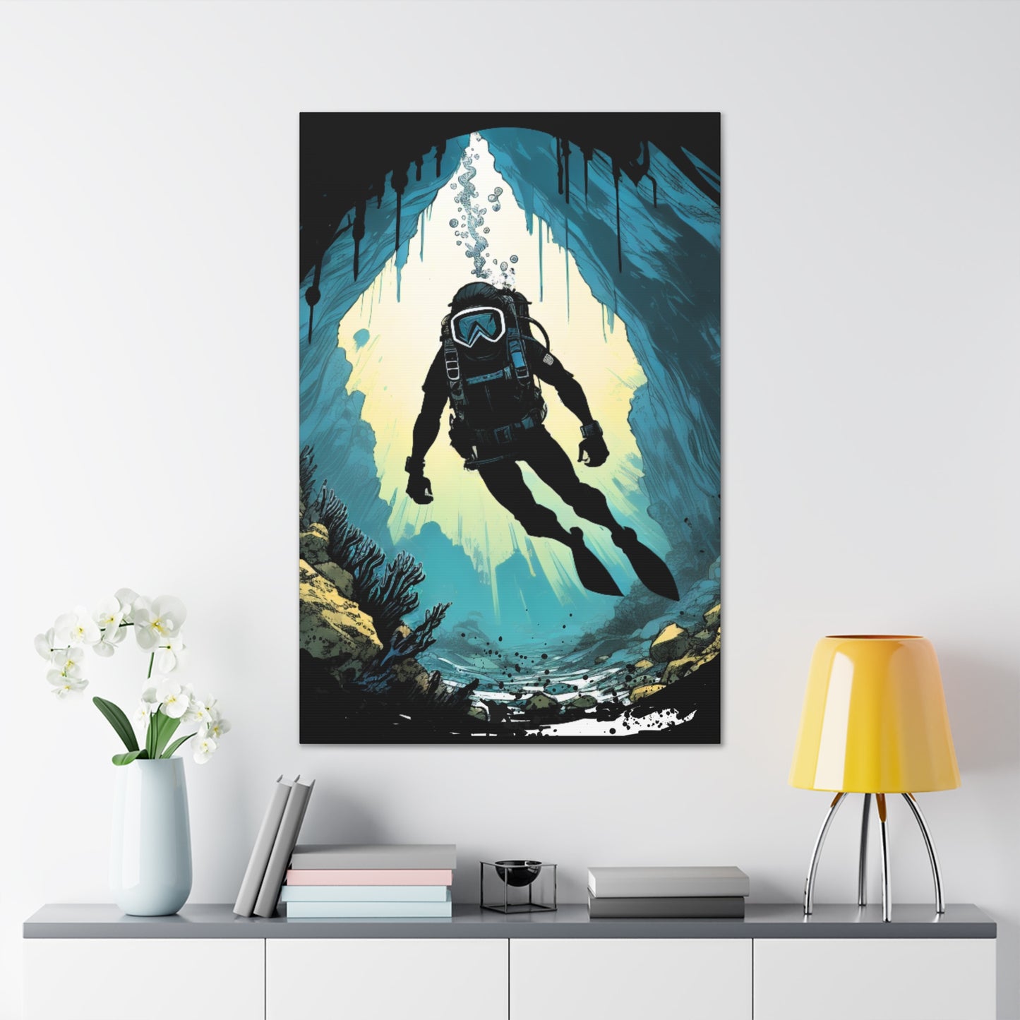 Diver City Views - Canvas