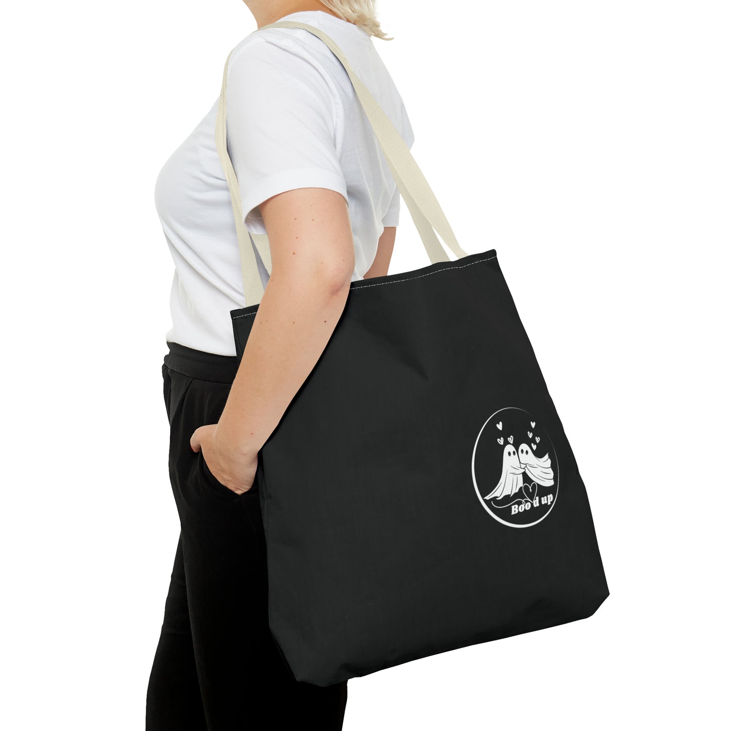 Bood Up Black - Tote Bag (AOP)