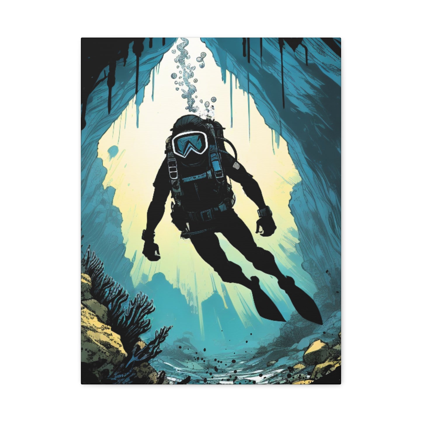 Diver City Views - Canvas