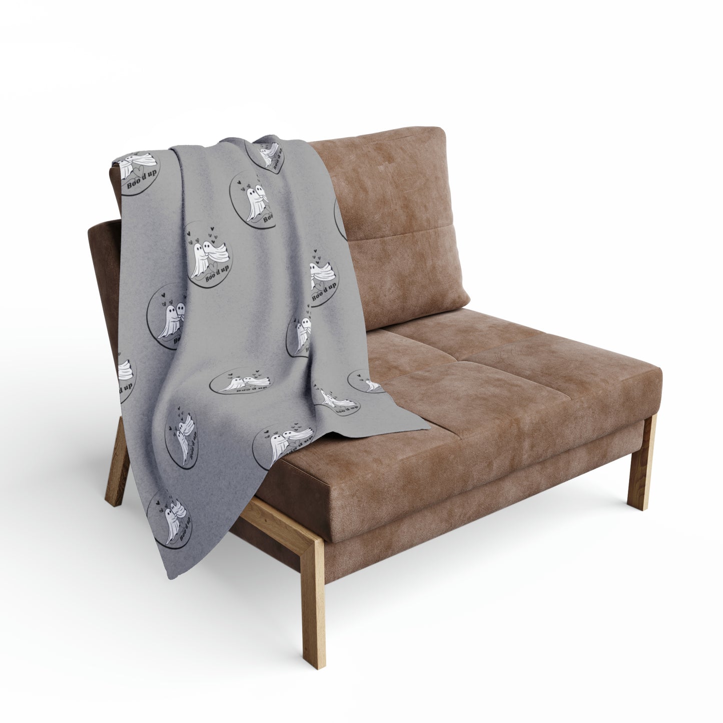 Bood Up Grey - Arctic Fleece Blanket