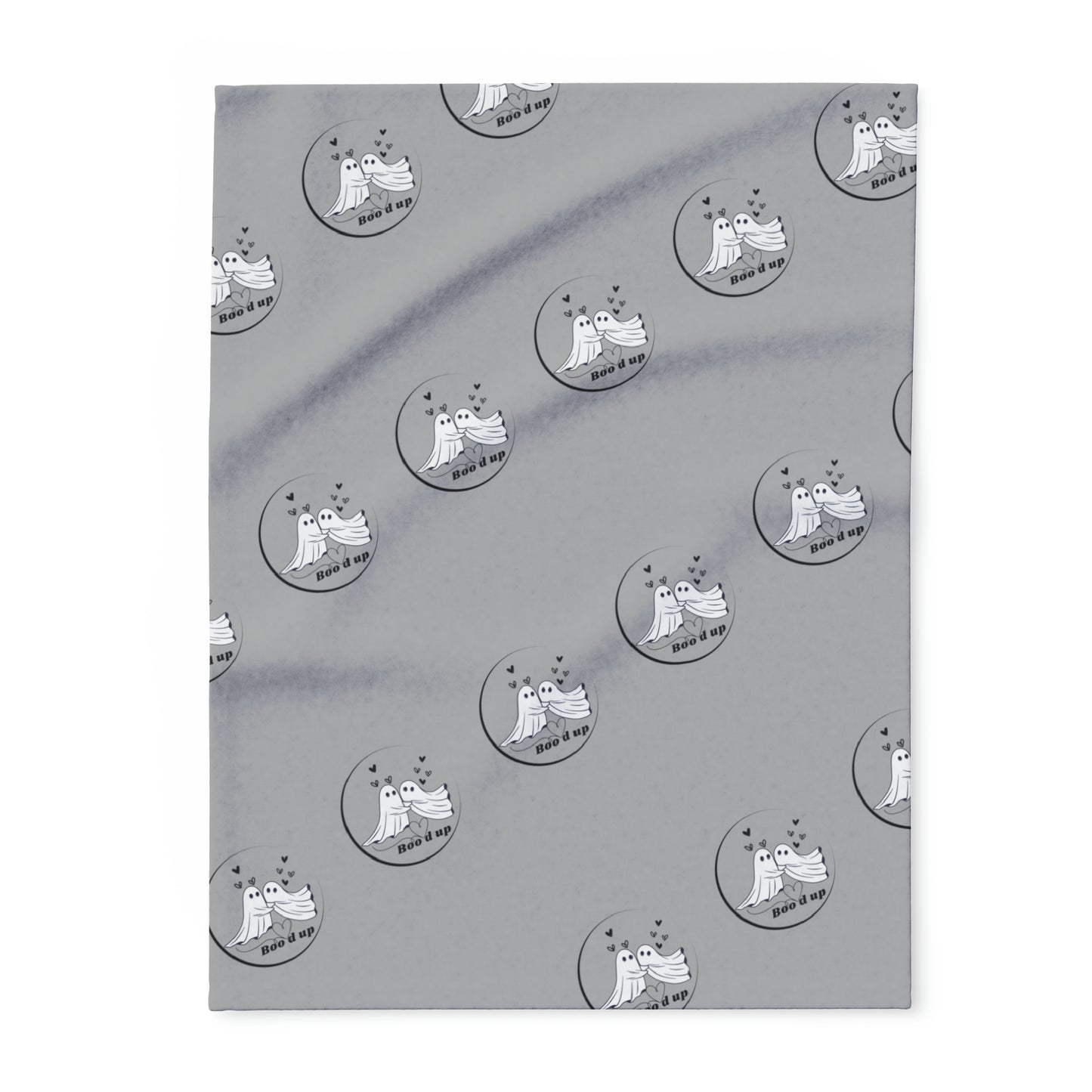 Bood Up Grey - Arctic Fleece Blanket