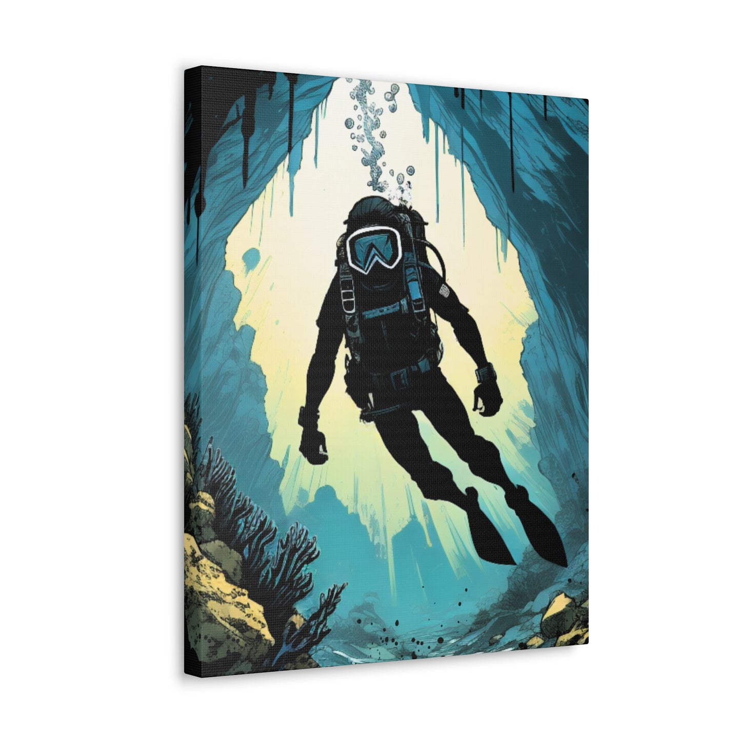 Diver City Views - Canvas