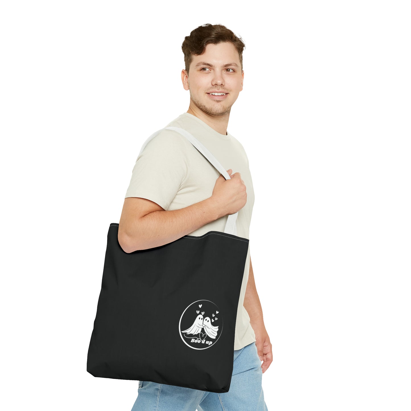 Bood Up Black - Tote Bag (AOP)