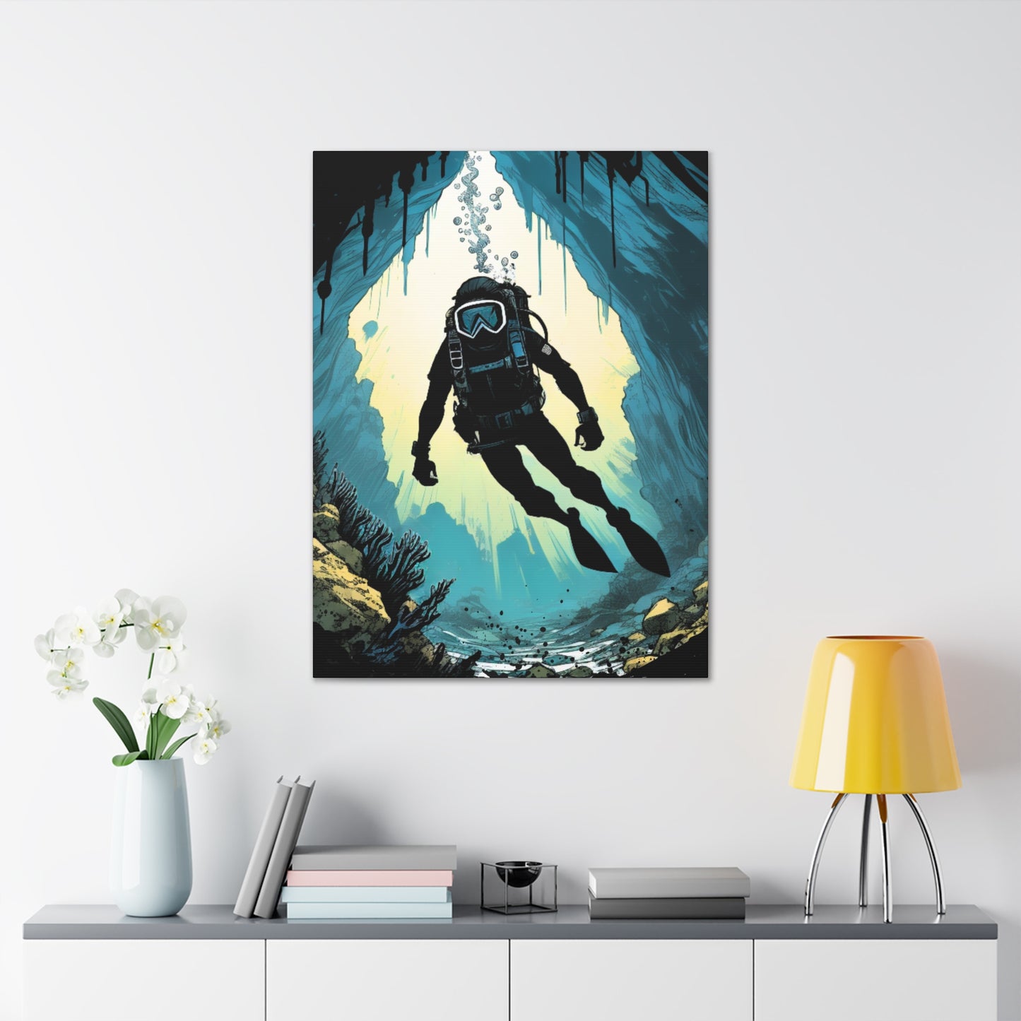 Diver City Views - Canvas