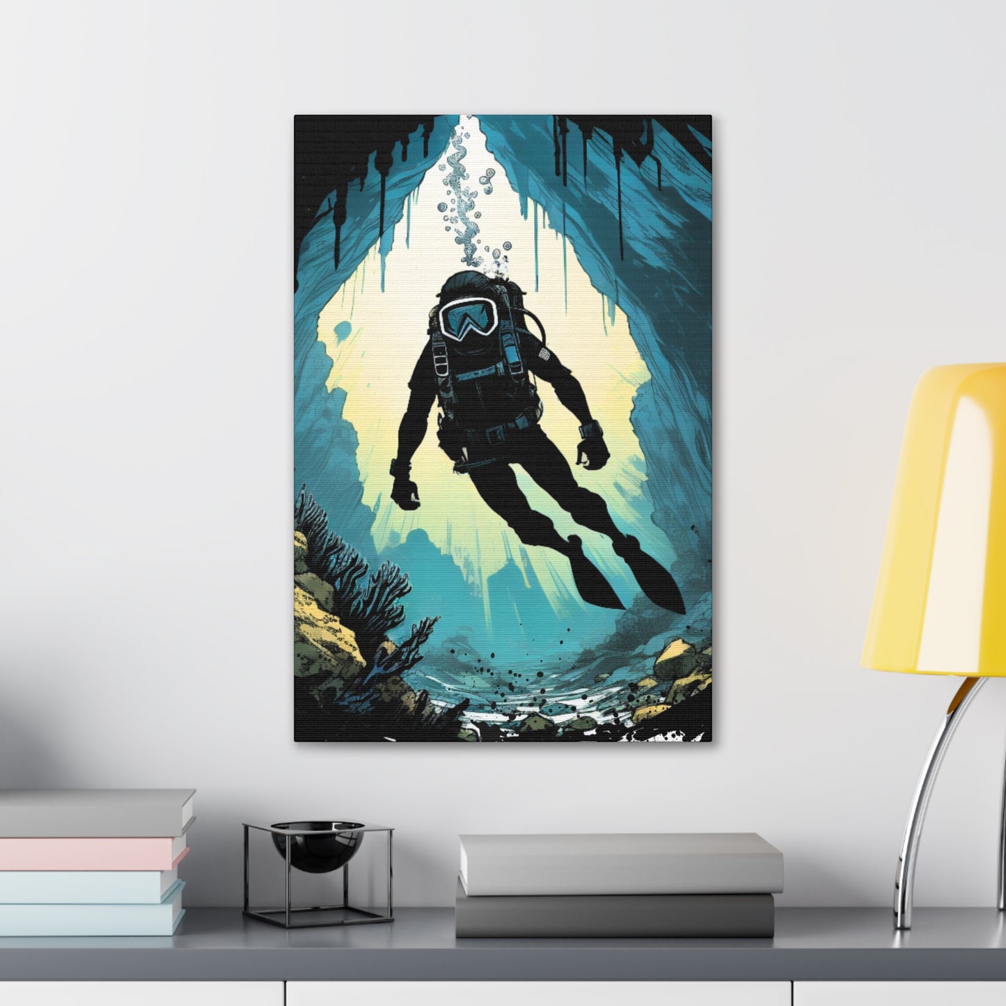 Diver City Views - Canvas