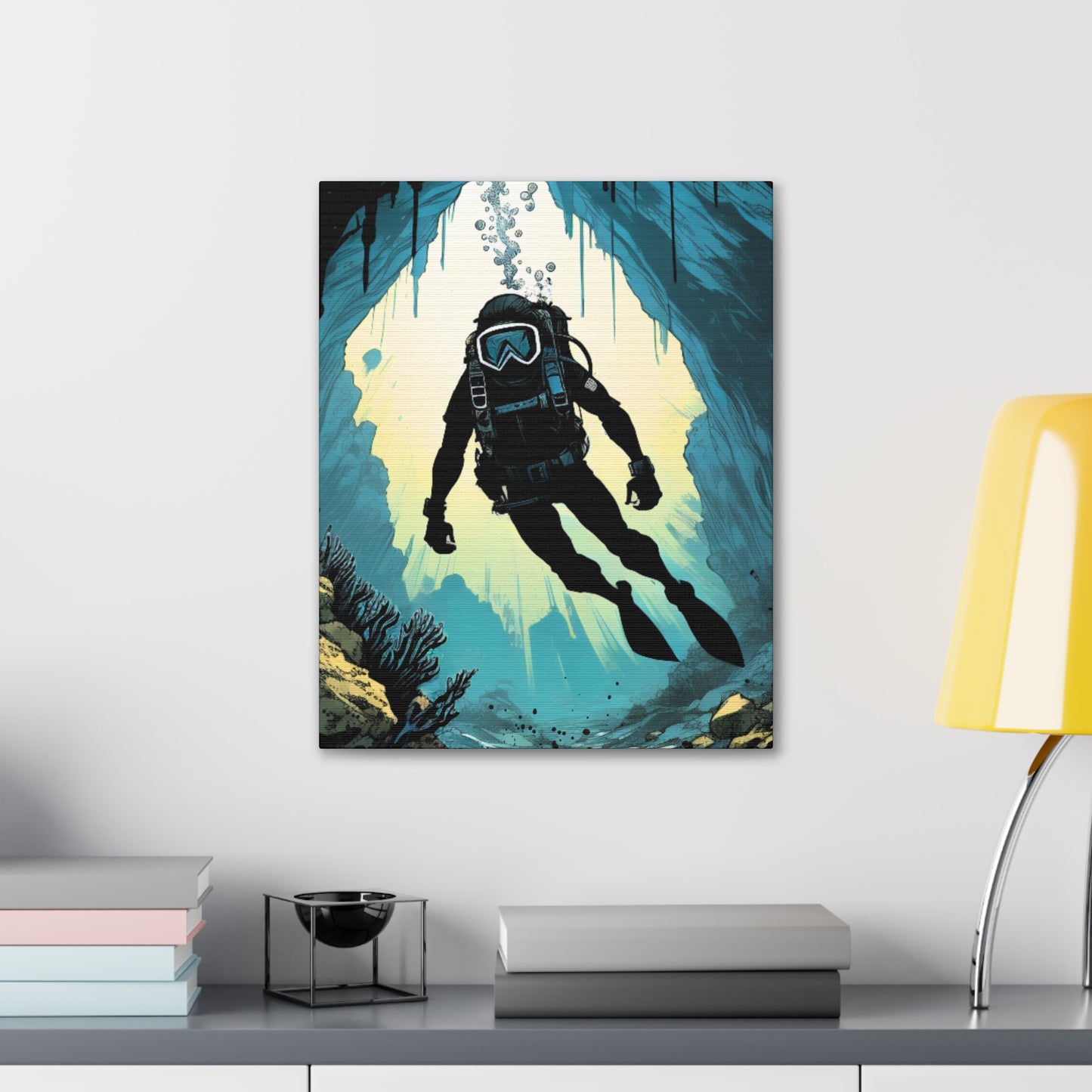 Diver City Views - Canvas