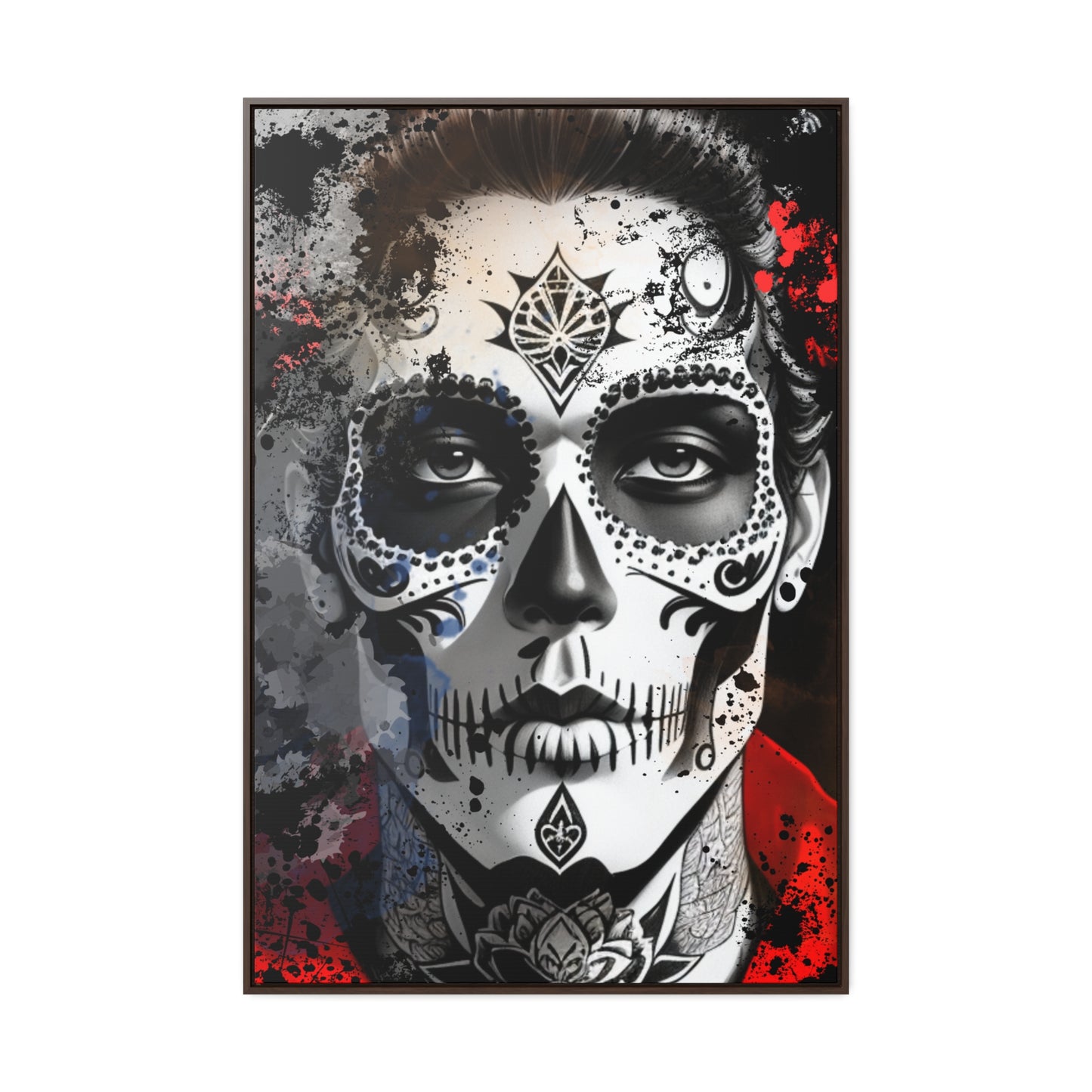 Till Death Groom Canvas With Frame