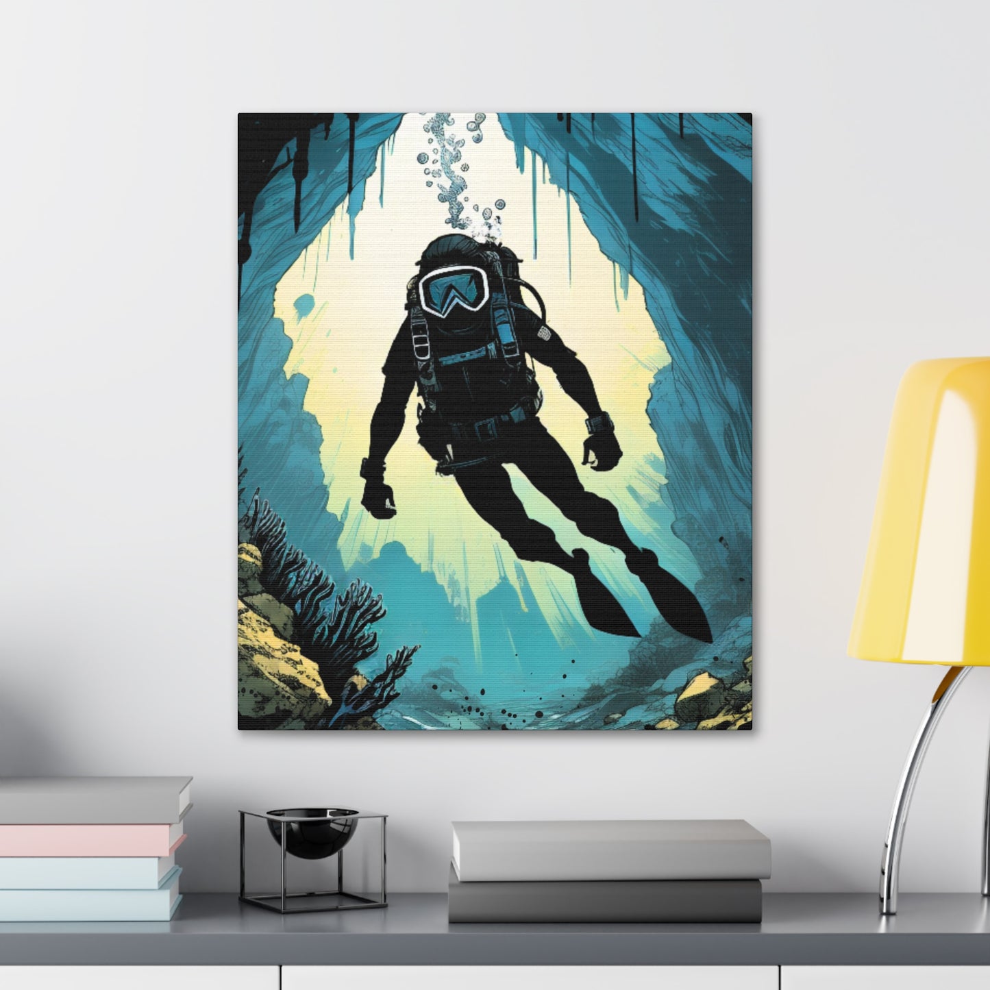 Diver City Views - Canvas