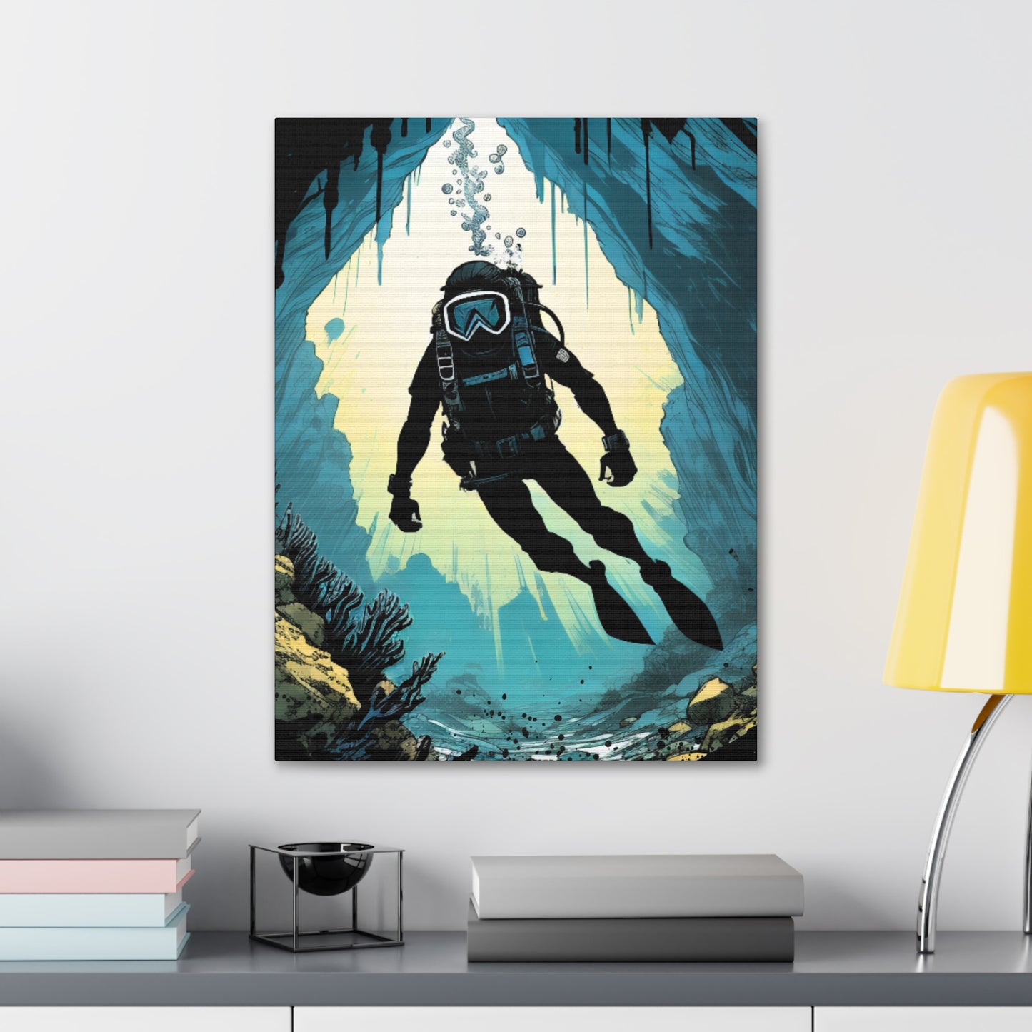 Diver City Views - Canvas