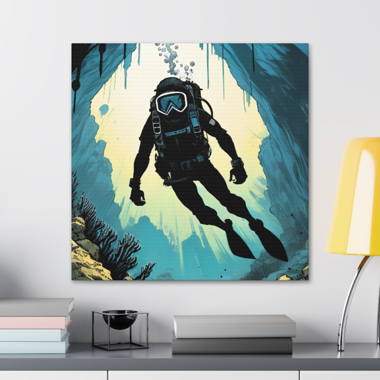 Diver City Views - Canvas