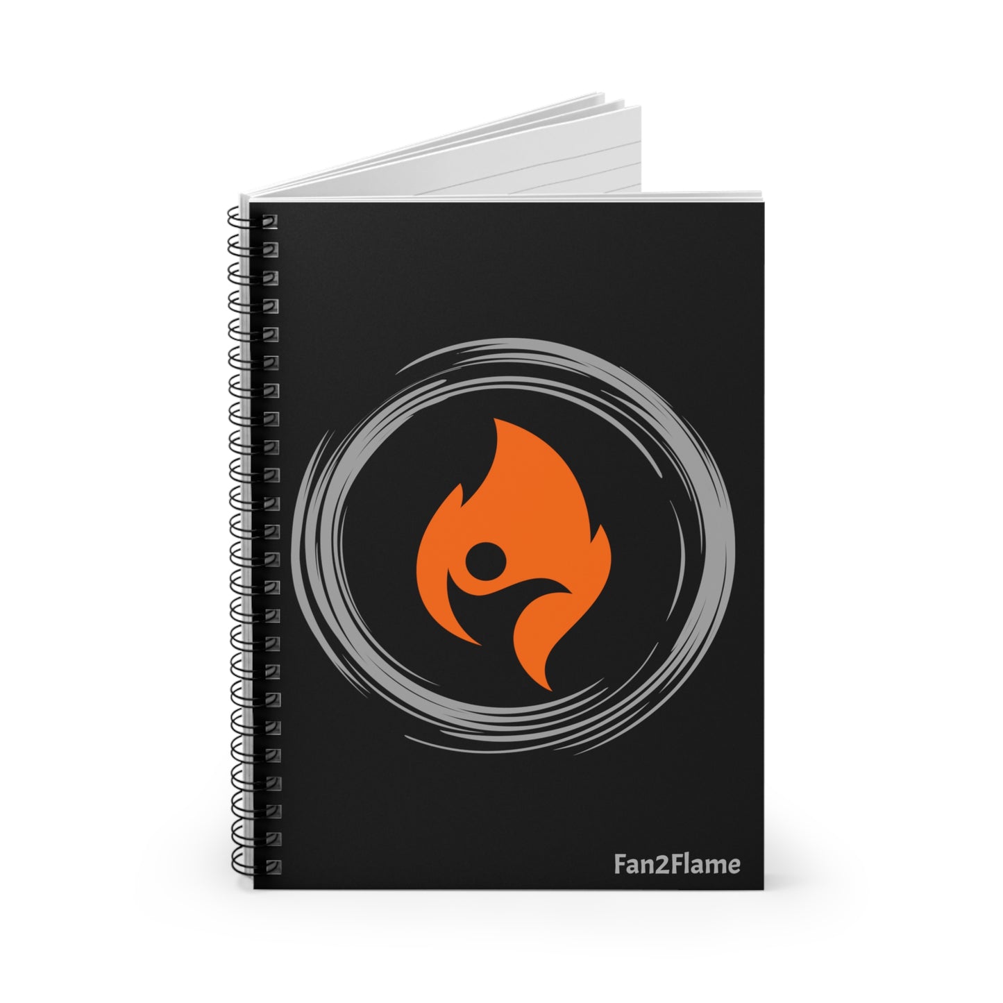 Fan2Flame Active Spiral Notebook - Ruled Line