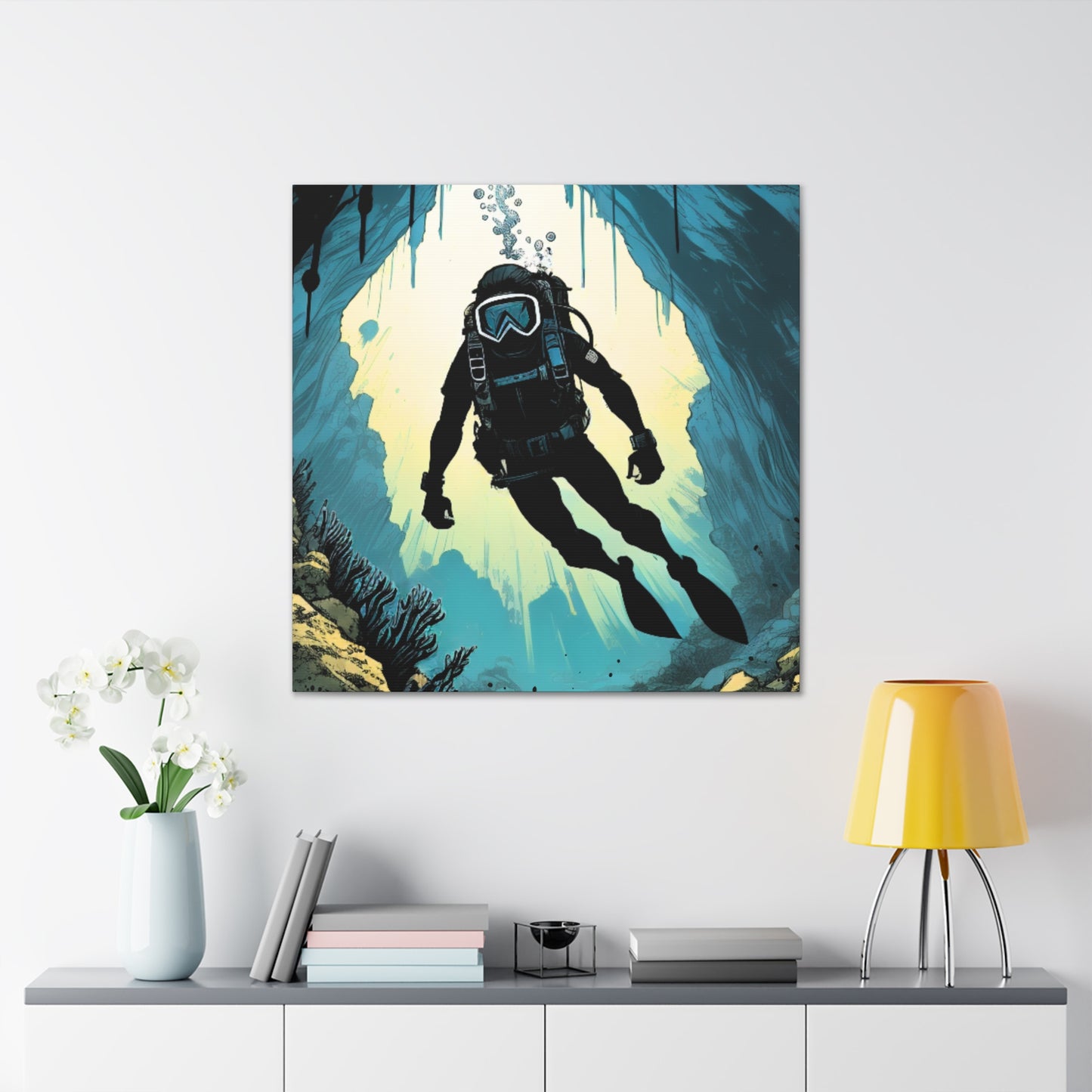 Diver City Views - Canvas