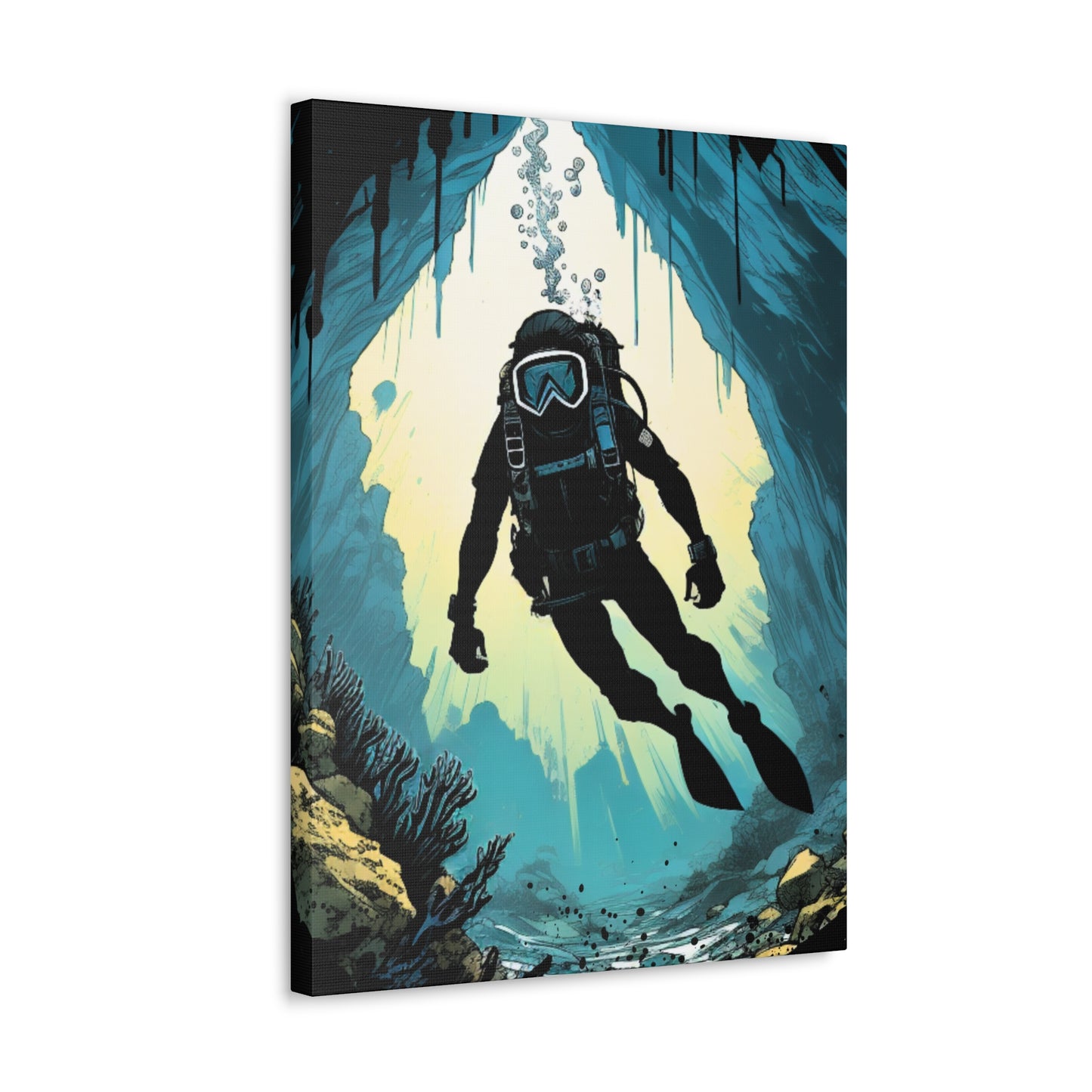 Diver City Views - Canvas