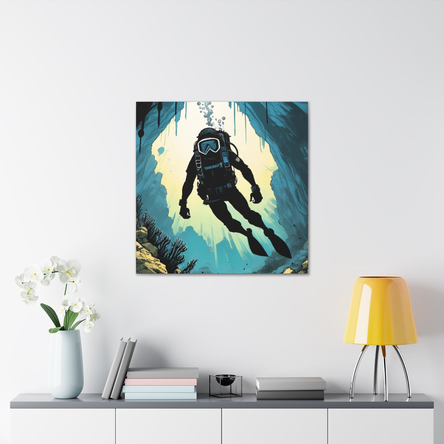 Diver City Views - Canvas