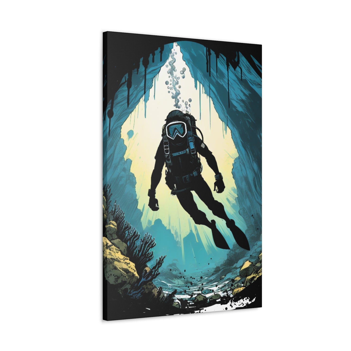 Diver City Views - Canvas