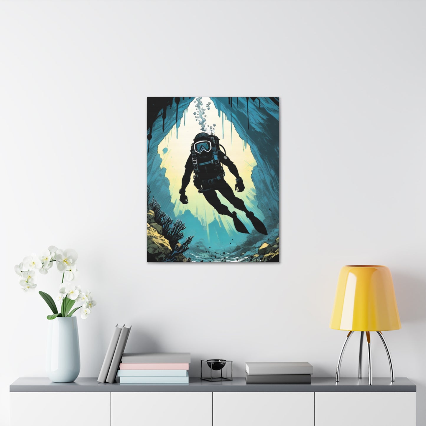 Diver City Views - Canvas