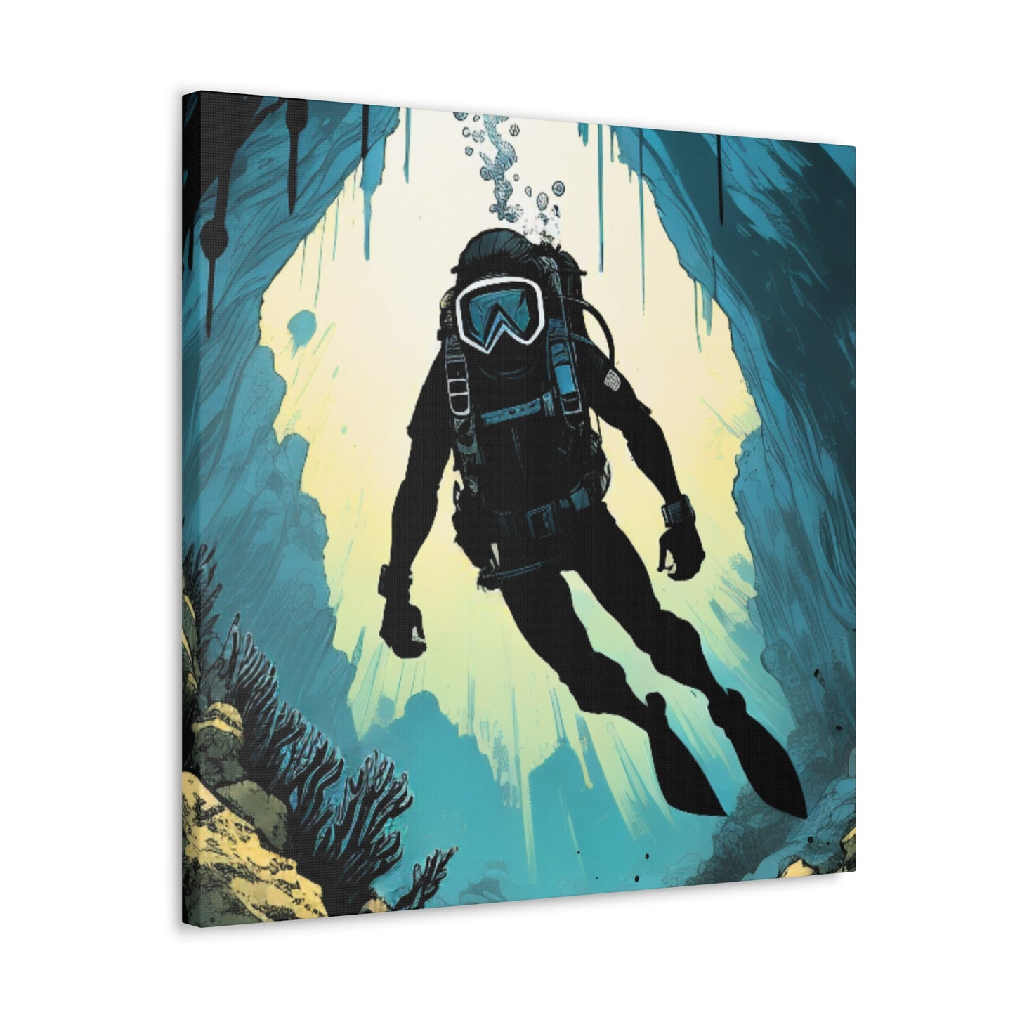 Diver City Views - Canvas