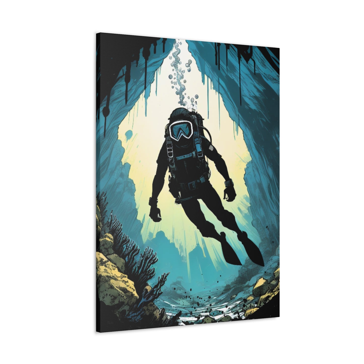 Diver City Views - Canvas