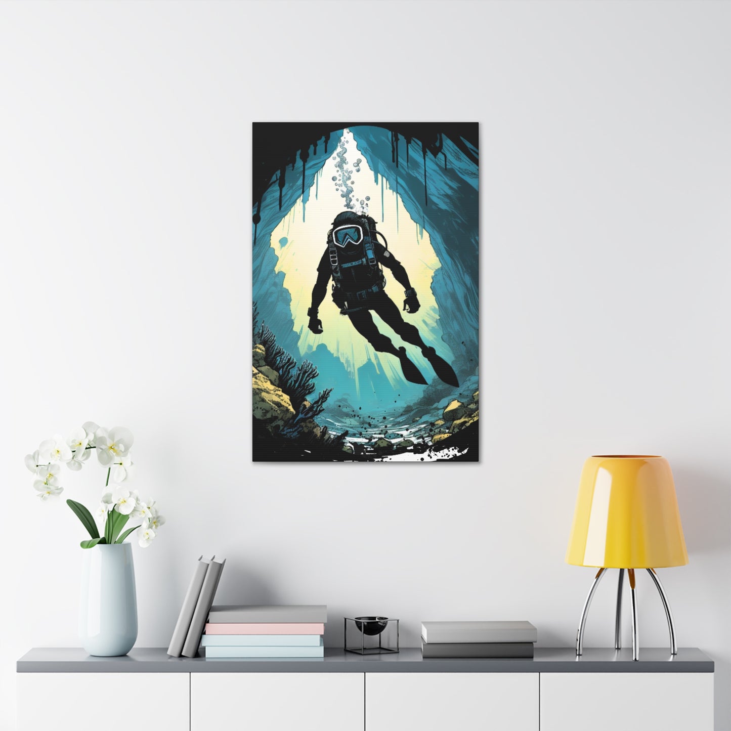 Diver City Views - Canvas