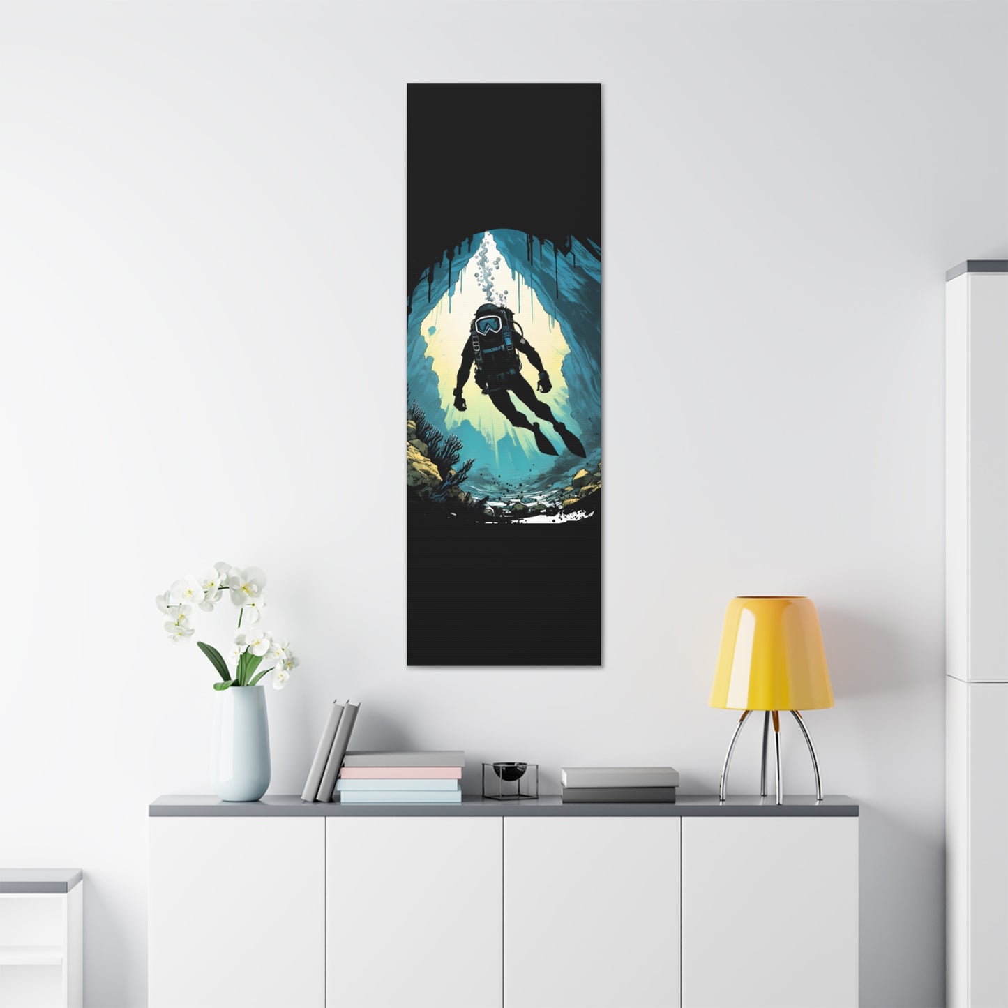 Diver City Views - Canvas