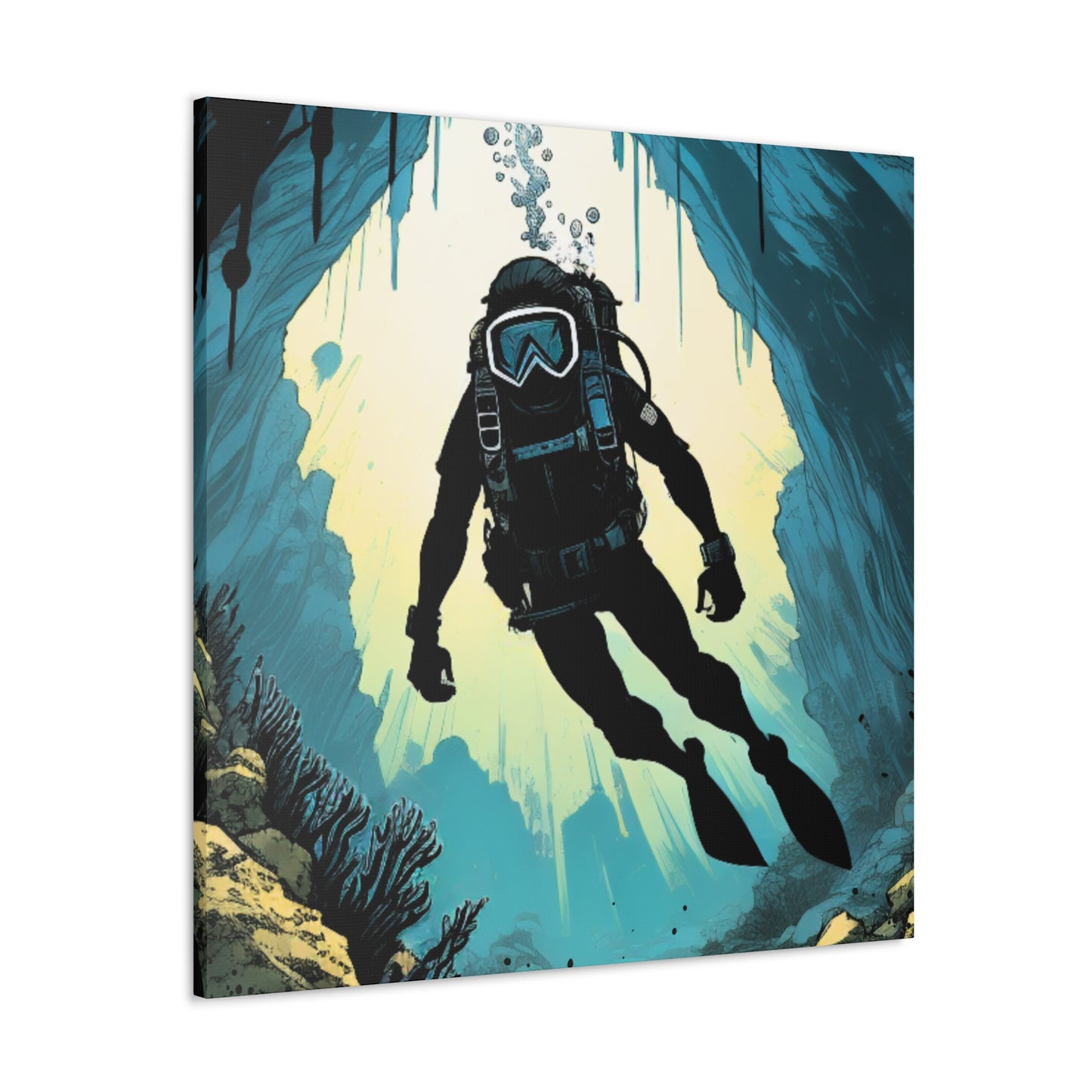 Diver City Views - Canvas