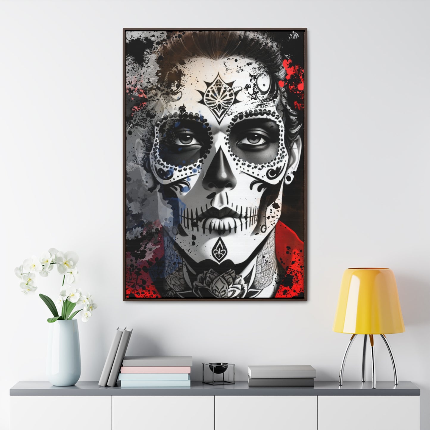 Till Death Groom Canvas With Frame