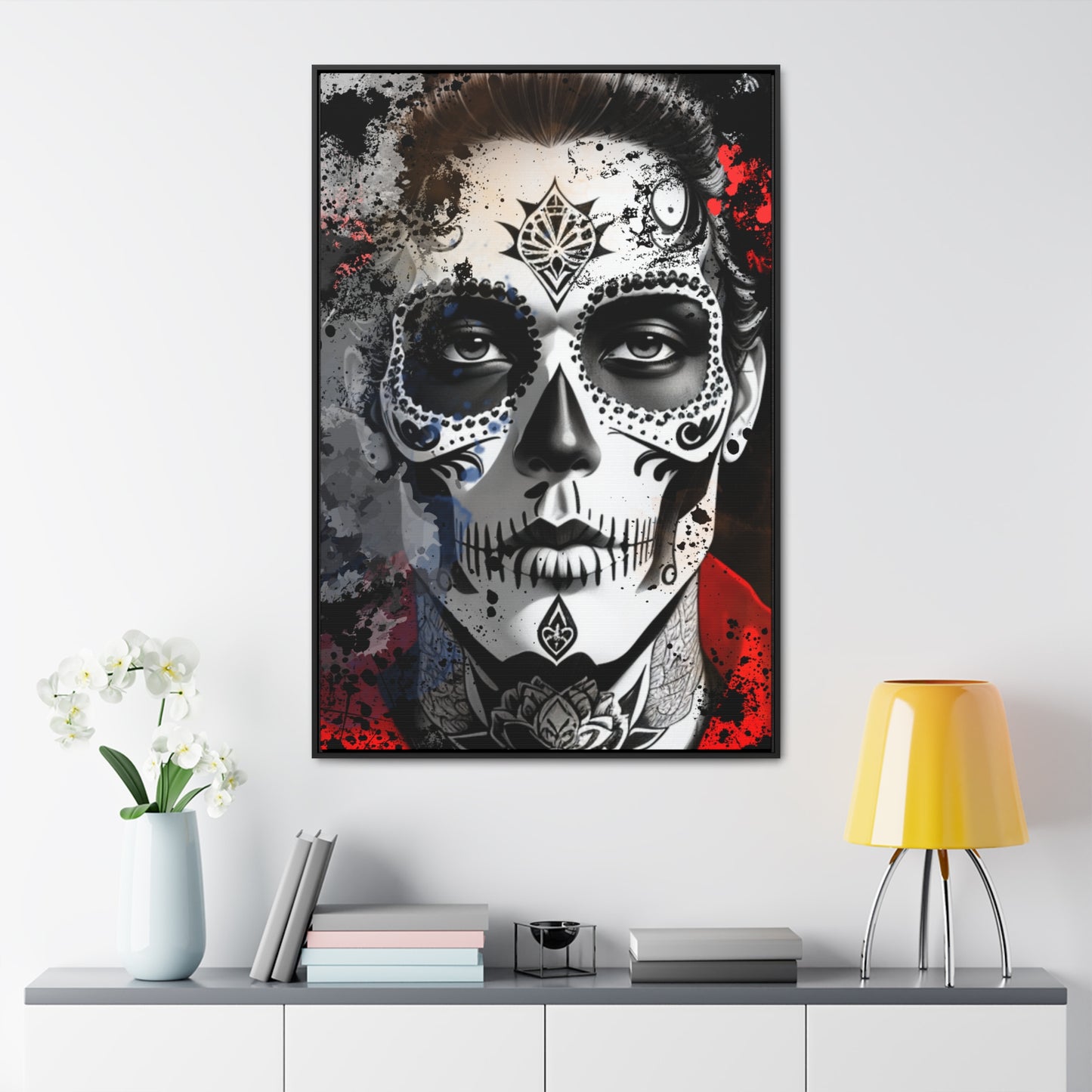 Till Death Groom Canvas With Frame