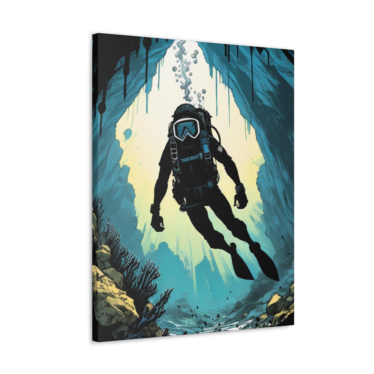 Diver City Views - Canvas