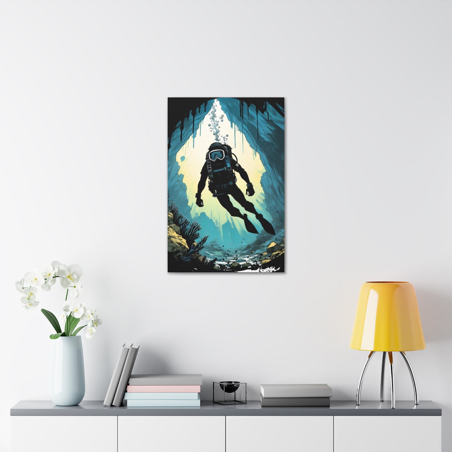 Diver City Views - Canvas