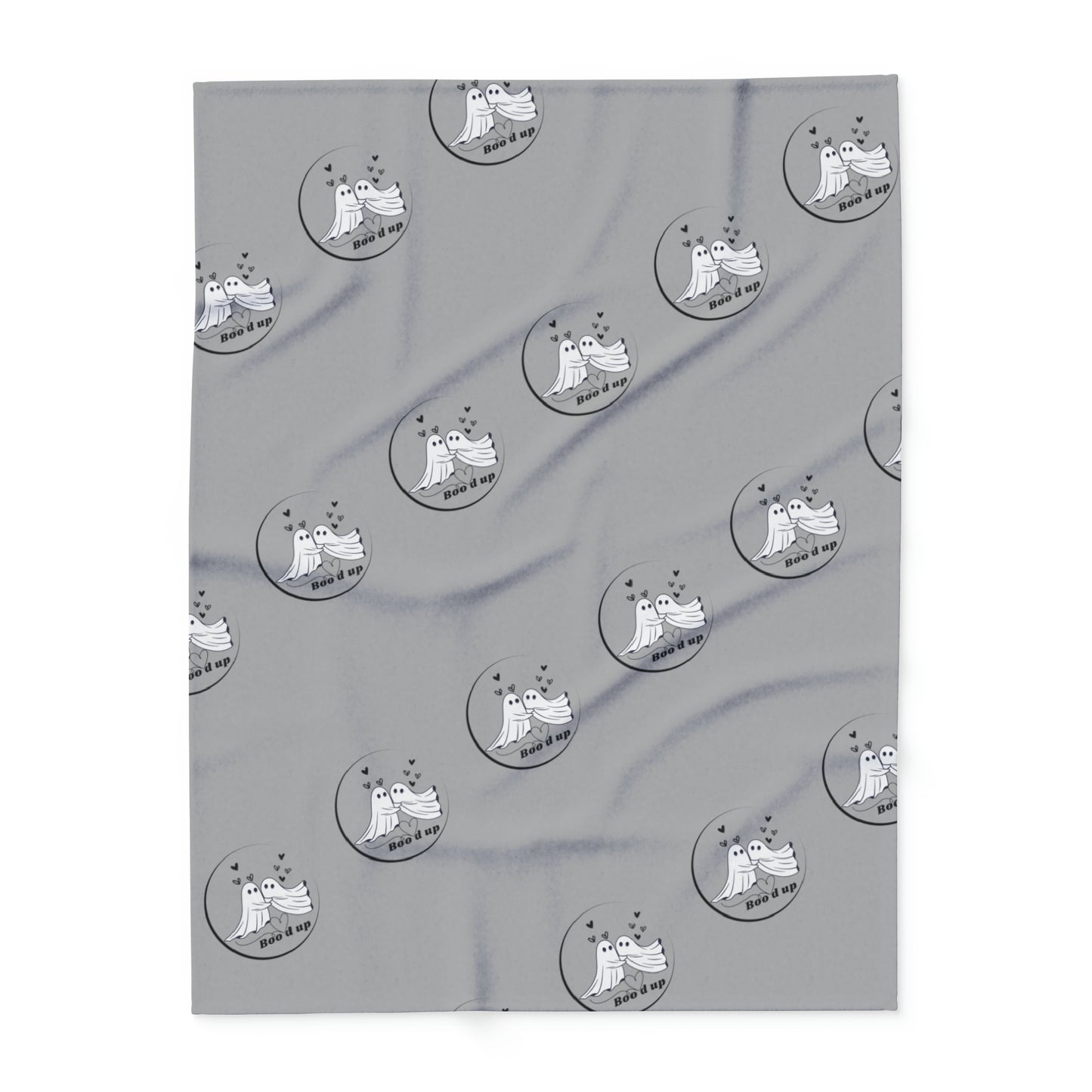 Bood Up Grey - Arctic Fleece Blanket