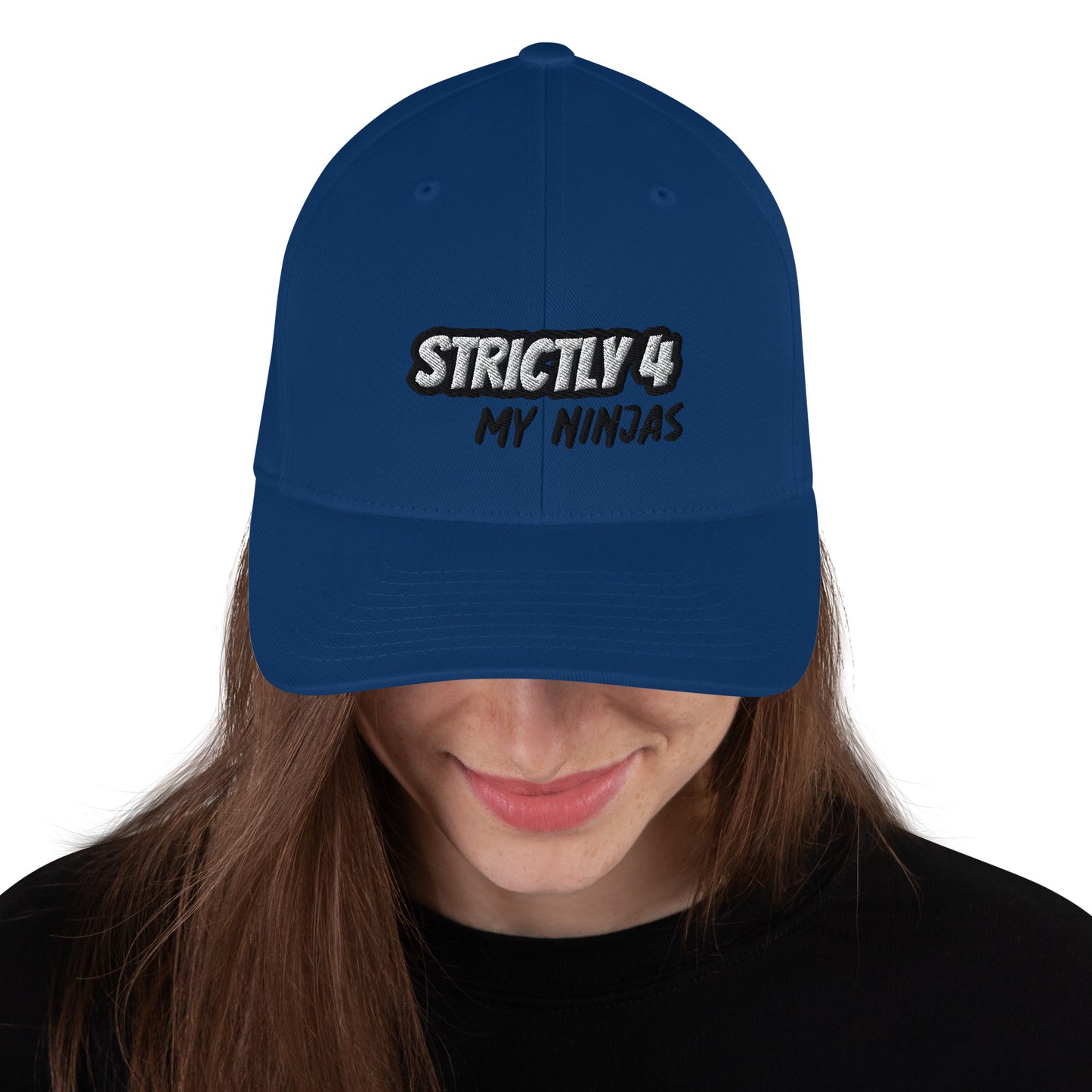 Strictly 4 My Ninjas Embroidered - FlexFit Cap