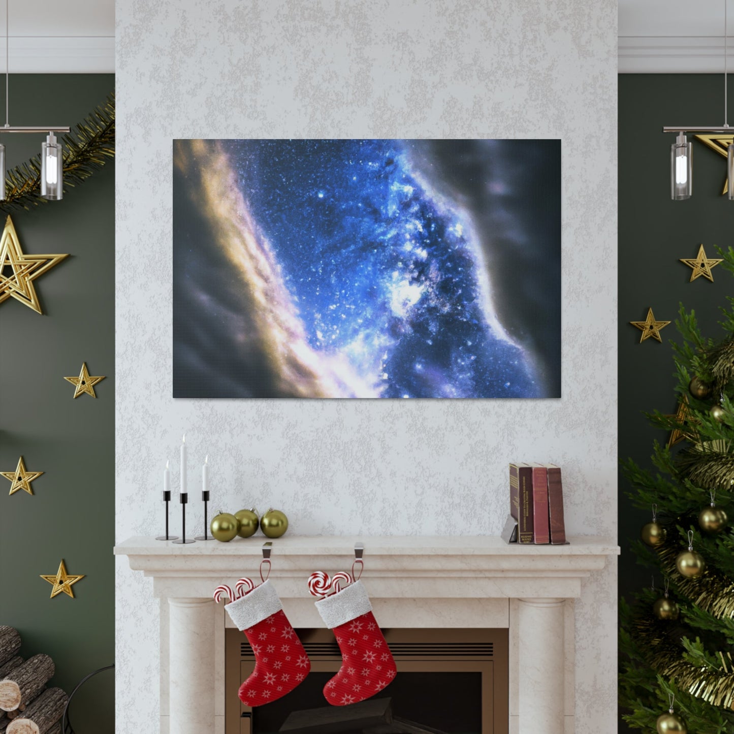 Starry Night Sky - Canvas