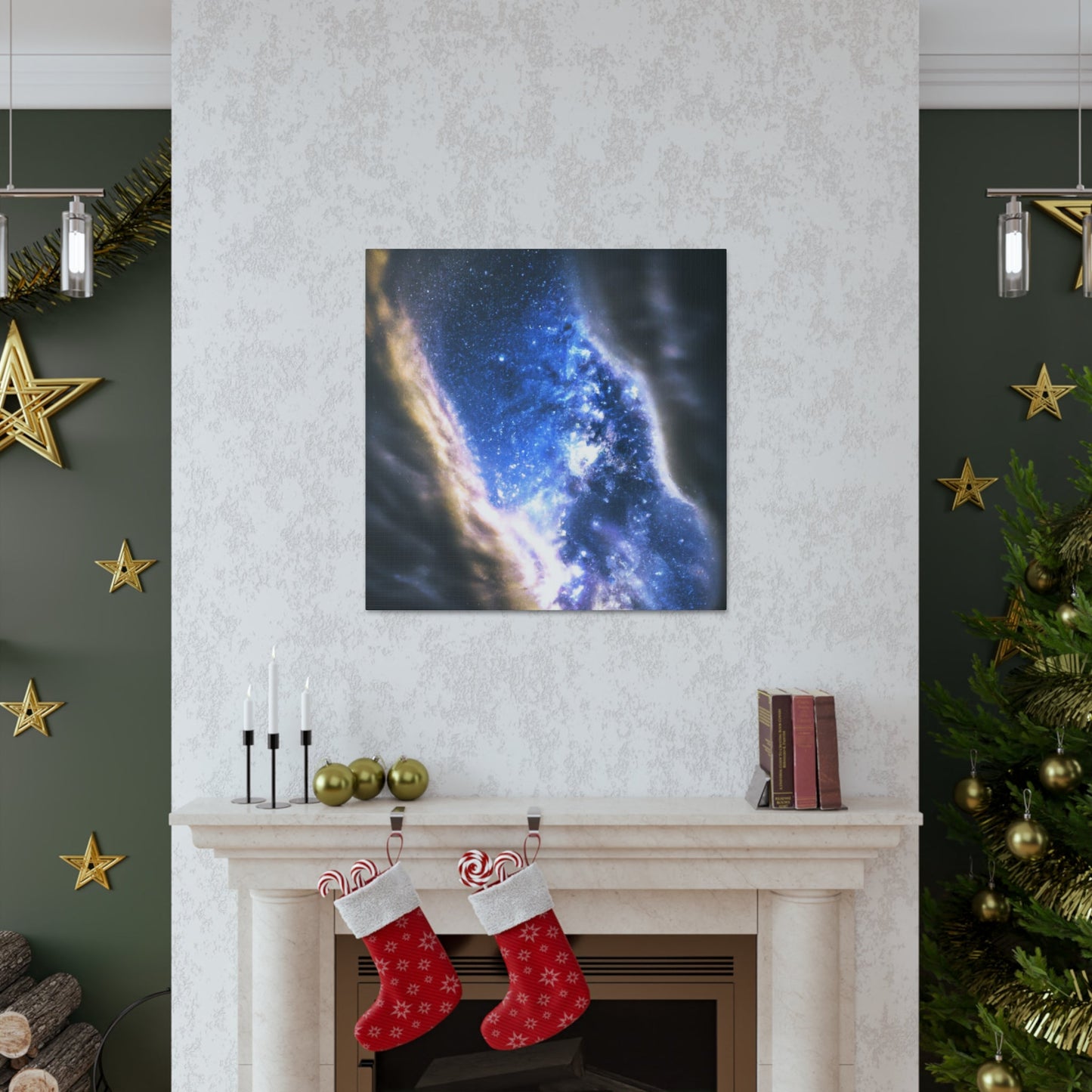 Starry Night Sky - Canvas