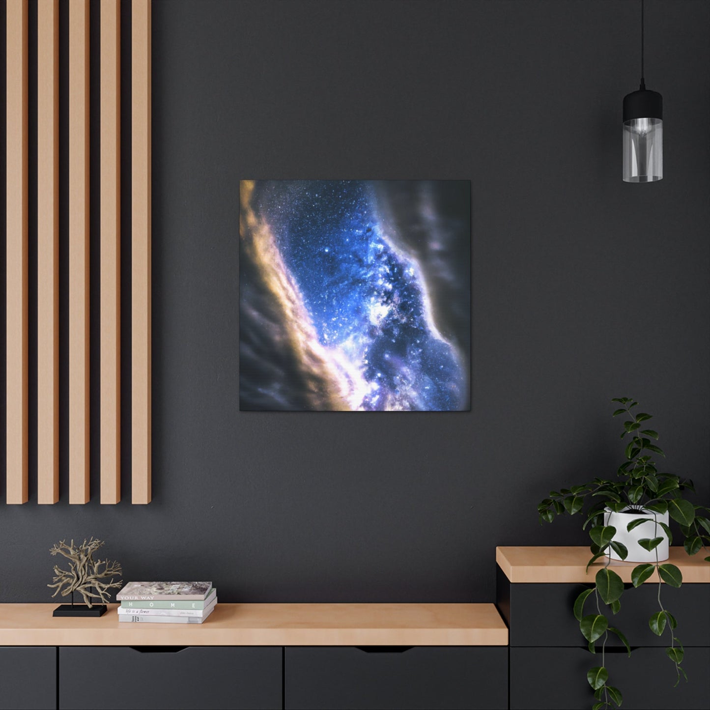 Starry Night Sky - Canvas