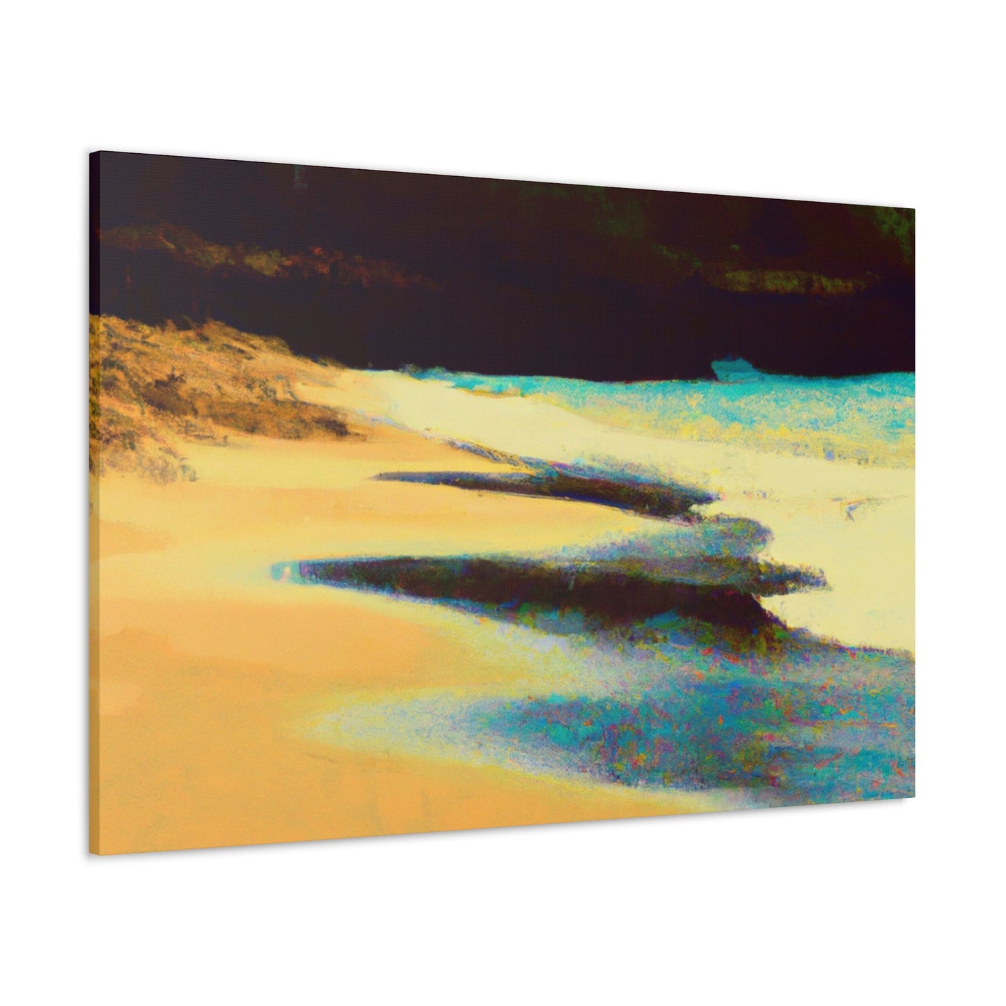 The Big Blue Caribbean Sea of Belize - Canvas